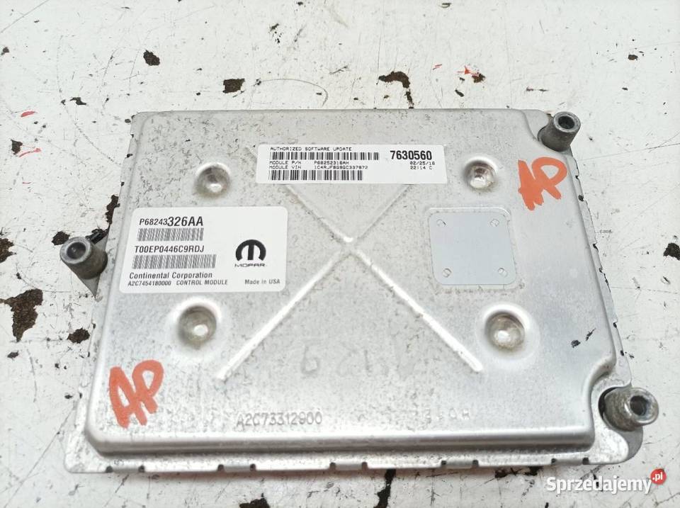 STEROWNIK SILNIKA P68243326AH 36 V6 285 Jeep świętokrzyskie sprzedam