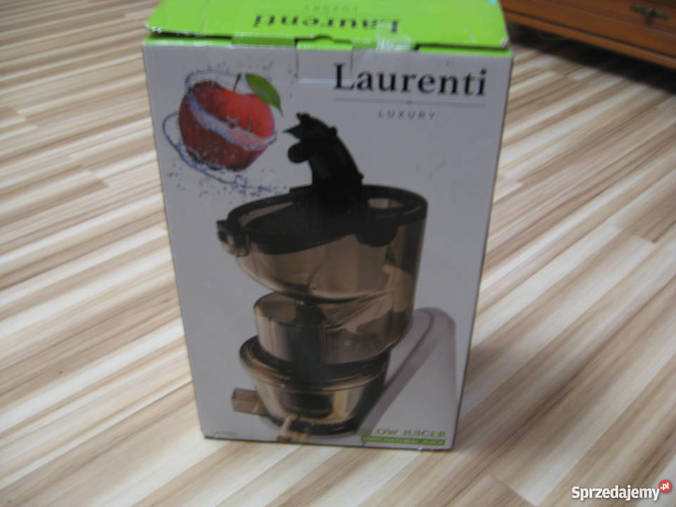 Nowa wyciskarka do owoców LAURENTI SLOW JUICER Grodziczno
