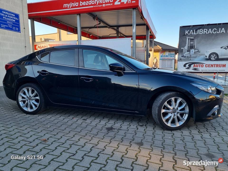 Mazda 3 20 120 nawigacja skóra ksenony alufelgi nawigacja Płońsk