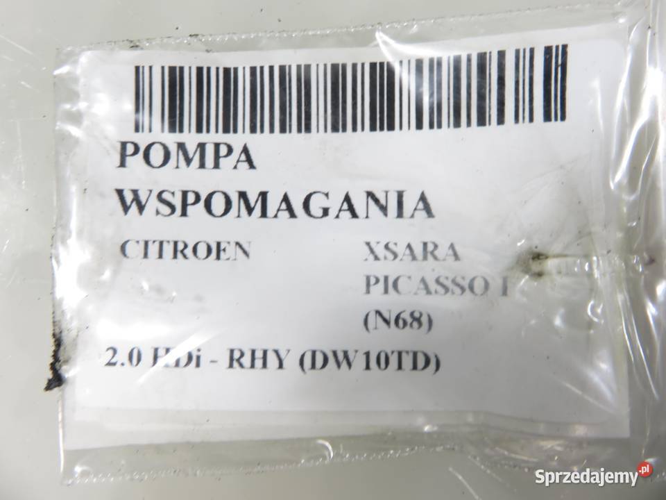 POMPA WSPOMAGANIA CITROEN XSARA PICASSO I 20 HDi osobowe