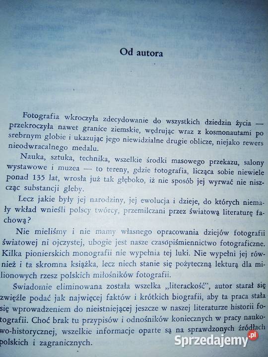 Książka o fotografii Żdziarski Zaczęło się Warszawa sprzedam