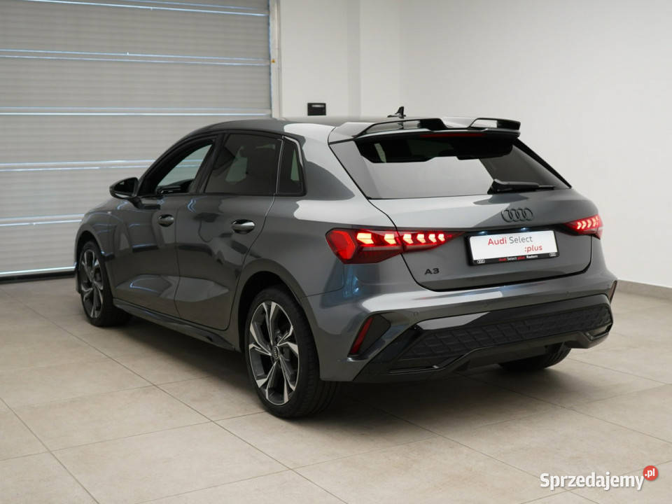 Audi A3 Sportback 35 TFSI Stronic Sline LED światła do jazdy dziennej Kielce