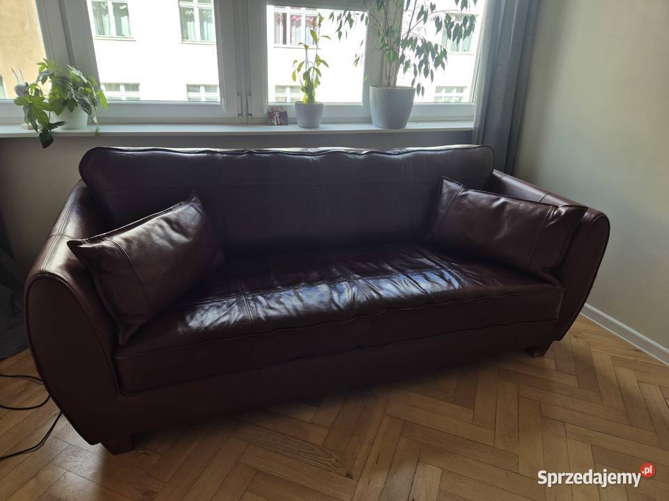 Elegancka sofa skórzana PREMIUM 205 Skóra skóra naturalna pomorskie Gdynia