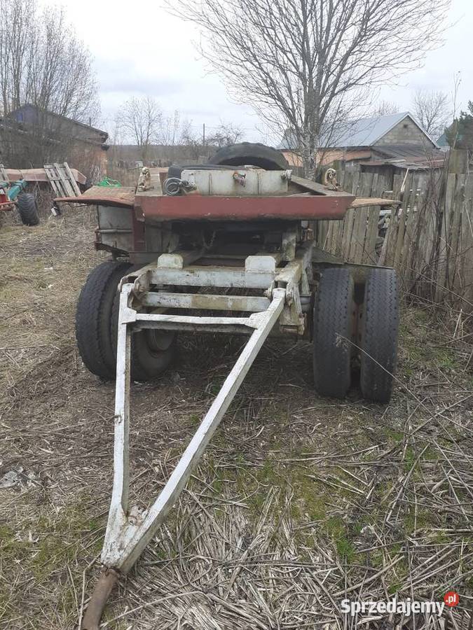 Przyczepa niskopodwoziowa laweta Zremb podlaskie Hajnówka
