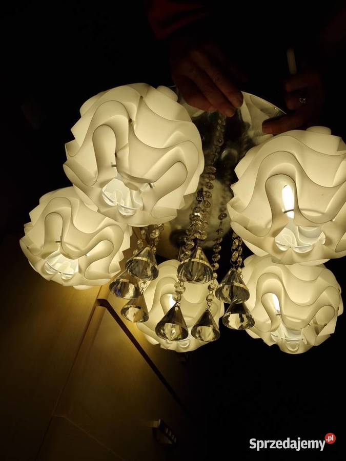 Plafon lampa wisząca ledowa 5 żarówek diody led Plafony Lublin