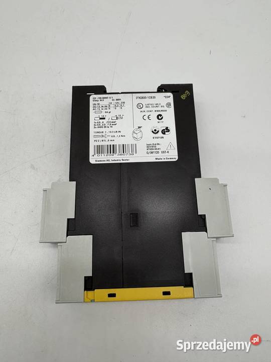 Siemens 3TK28301CB30 Safety Relay mazowieckie Warszawa sprzedam