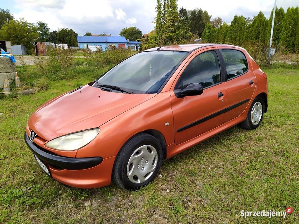 Peugeot 206 19D 2001R Klima Elektryka 1km Jasło