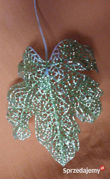 Ozdoby na choinkęGwiazdka liść szyszka szyszki Łódź