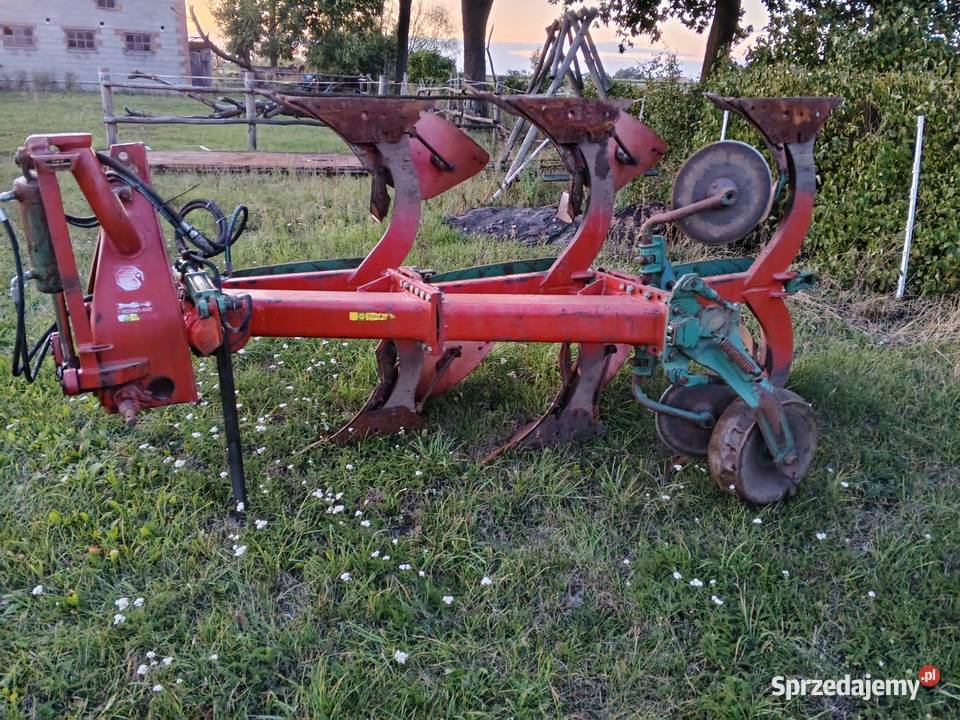 Pług obrotowy 3 skibowy Kverneland łódzkie Skarżyn sprzedam