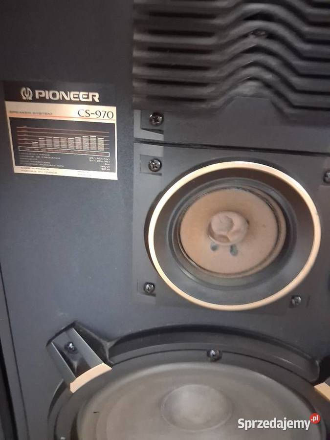 Zestaw Pioneer Kolumny CS970 Wzmacniacz Pioneer