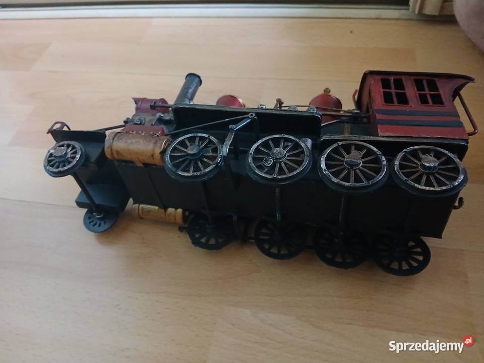 Kolekcjonerski model parowozu