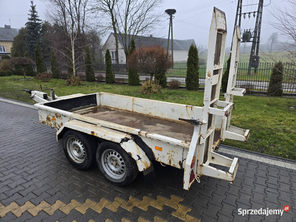 Przyczepka laweta OBERMAIER TPV 3030 DMC 3 t z Motoryzacja podlaskie
