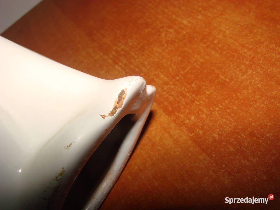 Biała kotka ceramiczna figurka Pruszcz Gdański sprzedam