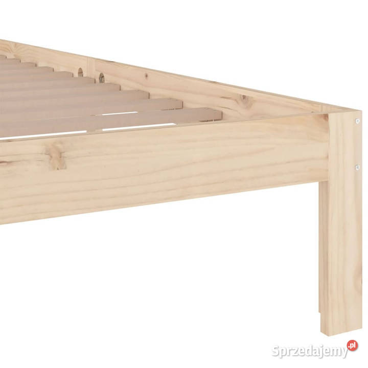 Rama łóżka lite drewno 140 x 190 WM814734 Warszawa