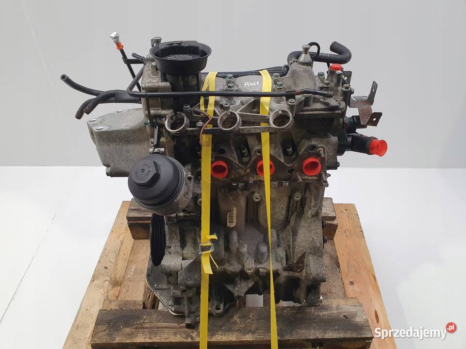 SILNIK KOMPLET Skoda Fabia I 12 6V 54 ładna Rudka