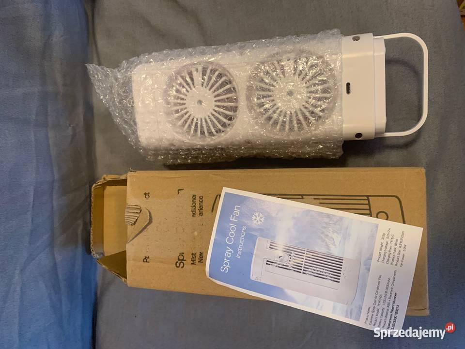 Przenośny cichy klimatyzator biurkowy Wrocław