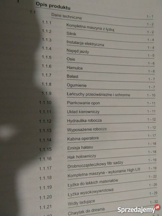 dtr instrukcja obsługi ładowarka liebherr 566 i Rok wydania 2008 zachodniopomorskie Szczecin