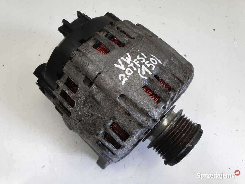 VW Passat B6 19 TDI ALTERNATOR Valeo 03L903023E Układ elektryczny silnika Janów