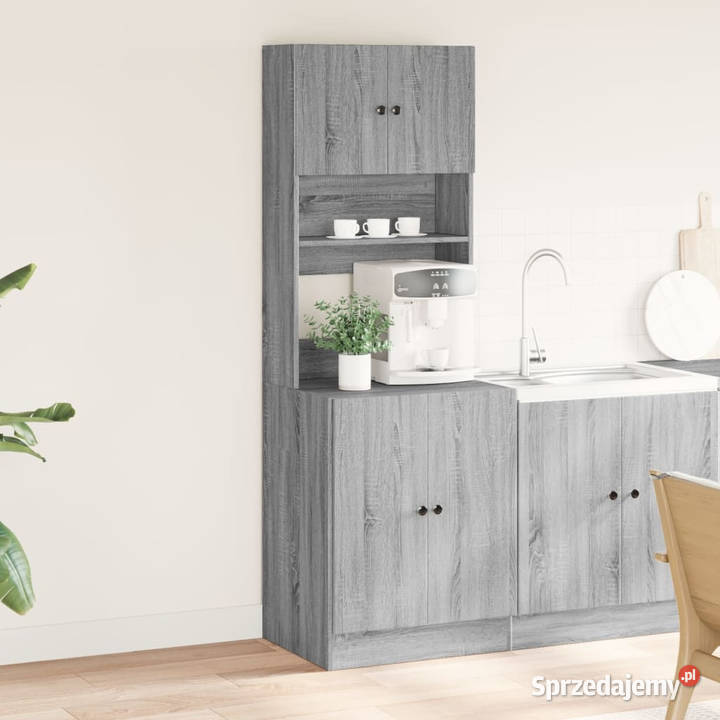 Szafka kuchenna szary dąb sonoma 60x50x180 Warszawa sprzedam