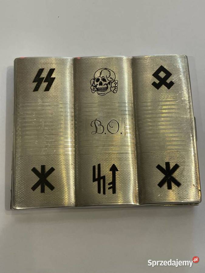 Papierośnica niemiecka plater III Rzesza