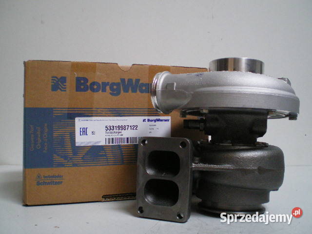 Nowa turbosprężarka BorgWarner KKK 53319987122 Osprzęt do łodzi Siedlce