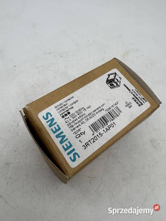 Siemens 3RT20151AP01 Stycznik 3kW Warszawa