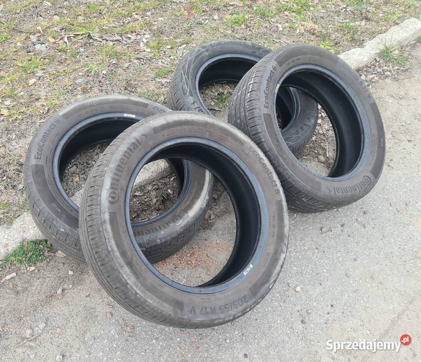 Letnie Opony Continental Ecocontact 6 20555R17 śląskie Zabrze