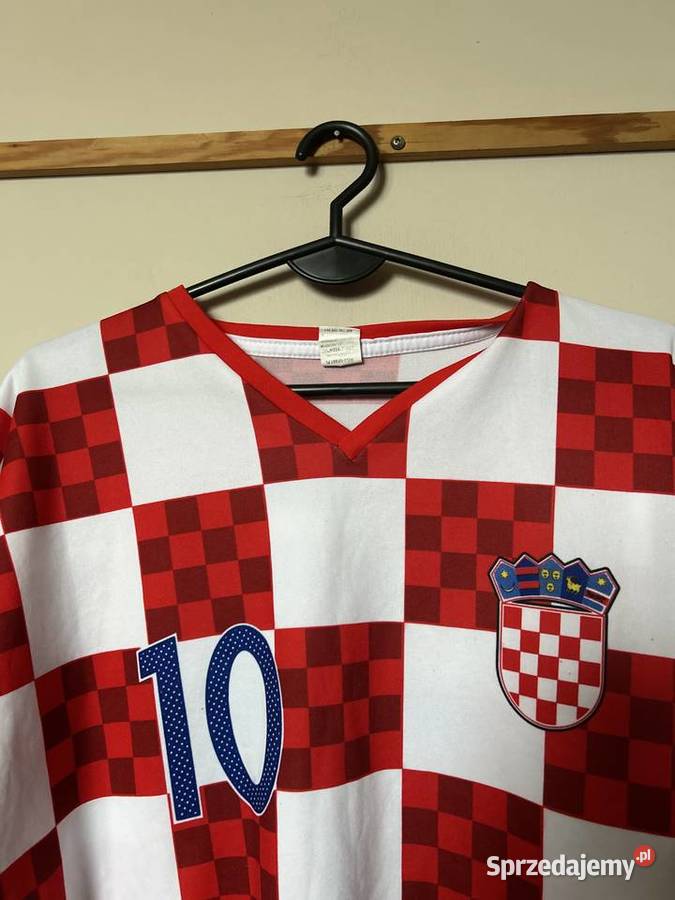 Vintage CHORWACJA 10 MODRIC XXL OKAZJA Piłka nożna dolnośląskie Wrocław
