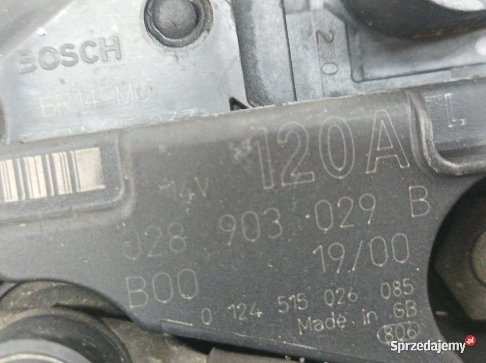 ALTERNATOR 028903029B 19 TDI VW Volkswagen