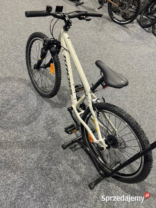 Rower dziecięcy KROSS Dust JR 10 Szary Rama S12 Poznań