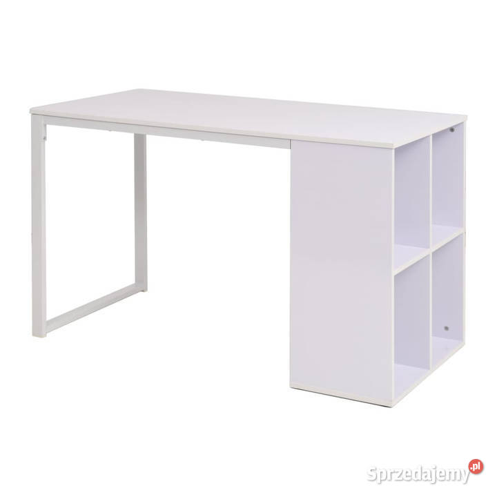 Biurko 120 x 60 x 75 białe WM245721 mazowieckie Warszawa