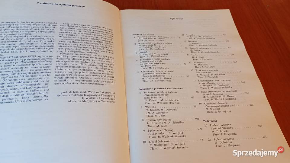 Diagnostyka ultrasonograficzna Kremer Dobrinski Podręczniki Gdańsk