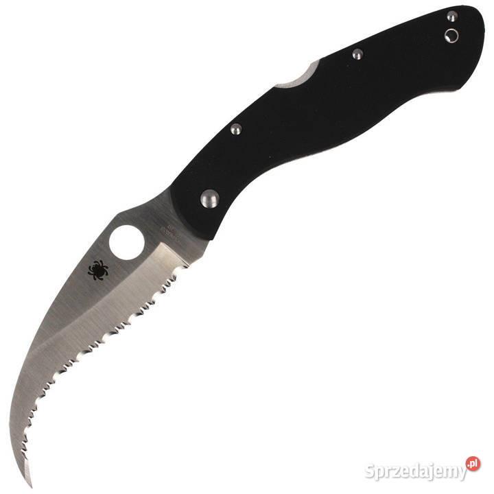 Nóż składany Spyderco Civilian G10 Black Spyder Warszawa