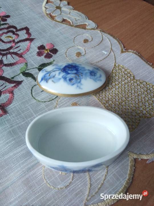 Porcelanowe puzderko limoges France Miejsce Piastowe