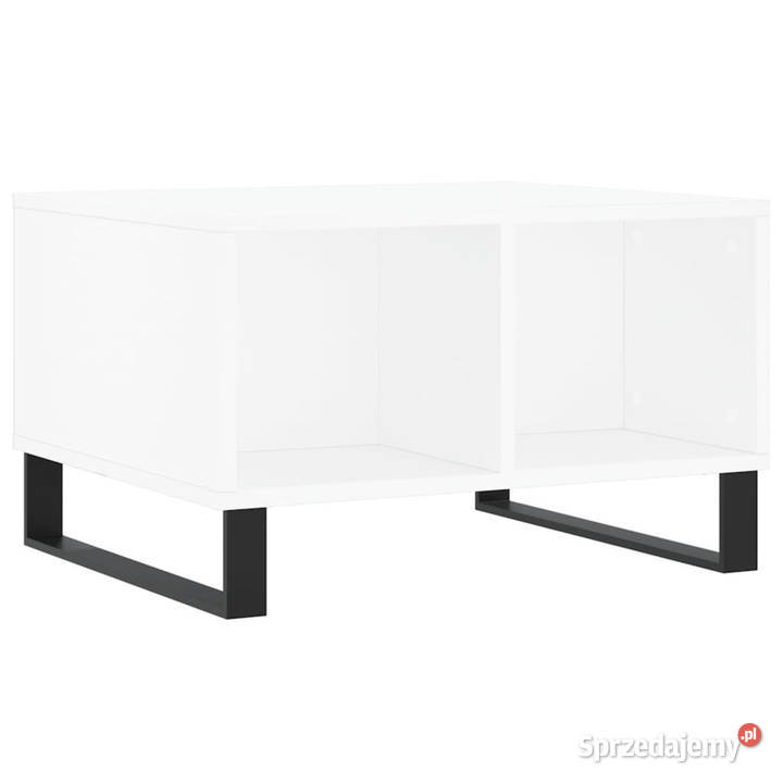 Stolik kawowy biały 60x50x365 materiał Warszawa sprzedam