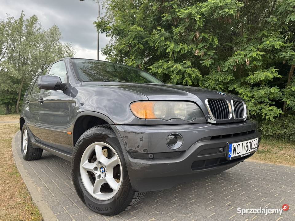 BMW X5 30i E53 Manual LPG VAT 23 100 Sprawny Ciechanów