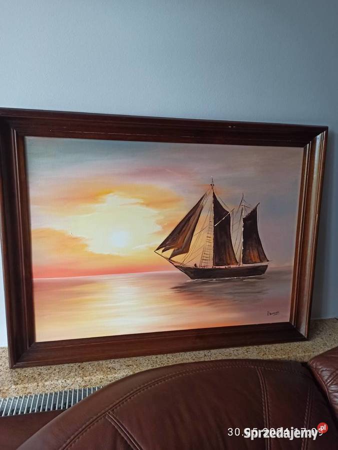 Obraz olejny Warszawa