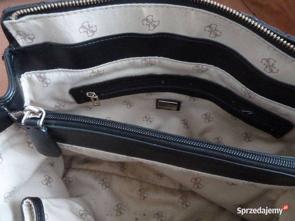 Czarna torebka damska firmy Guess Warszawa