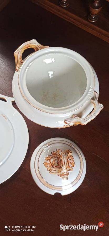 Cukiernica na tacce SygRorstrand wycisk w