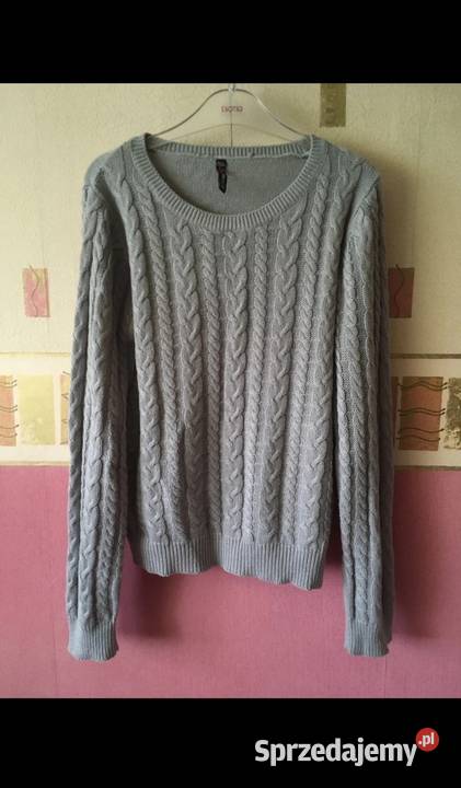 Yorker Sweterek Sweter z warkoczowym splotem na Rozmiar 38(M) Leszno