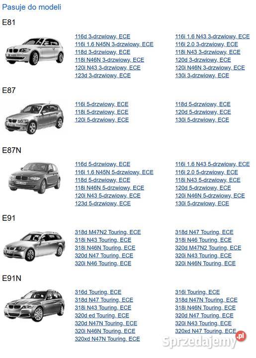 Przelącznik zespolony Taśma Tempomat BMW Rok produkcji 2008 Części samochodowe Bielawa