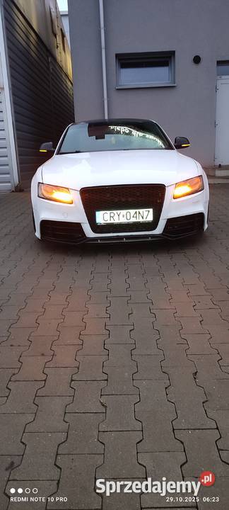 Audi A5 8T 30 TDI Quattro fake RS5 Rok produkcji 2007 Rypin