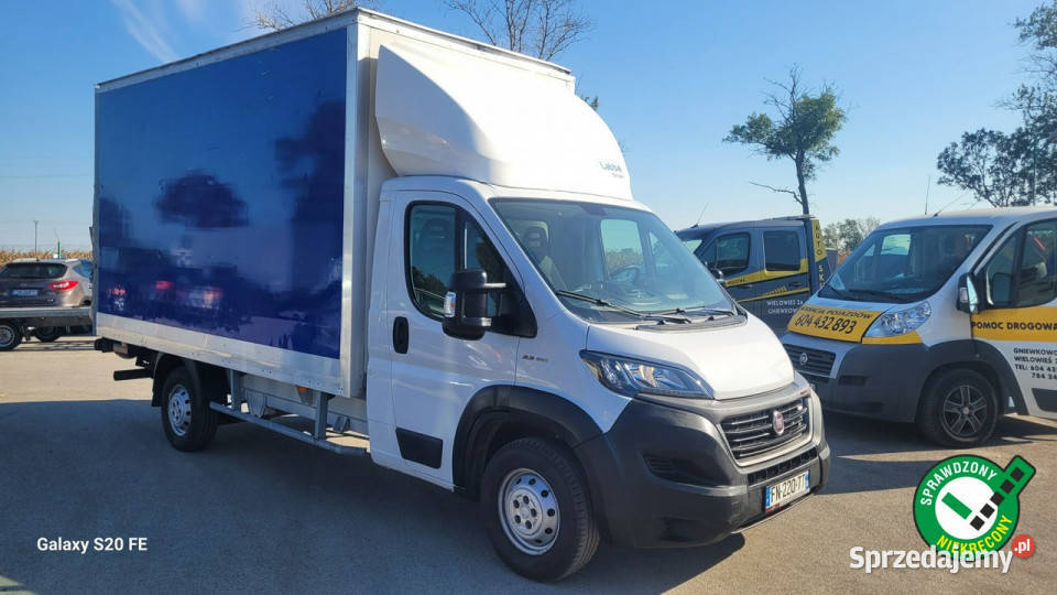 Fiat Ducato 23 MultiJet 160 Kontener 4m z Windą biały Gniewkowo