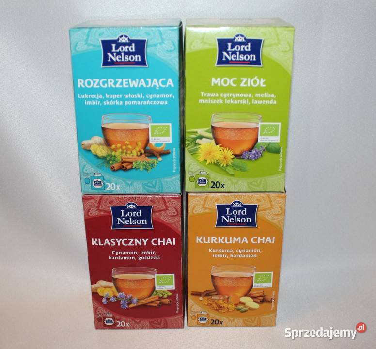 Lord Nelson herbata chai 20 t ziołowa wielkopolskie Stare Miasto