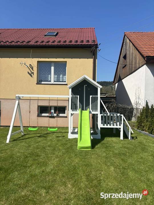 Domek dzieci plac zabaw tarasik Myślenice