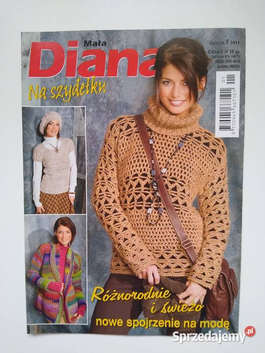Mała Diana 12011 na szydełku Hobbystyczne Czasopisma Gdańsk
