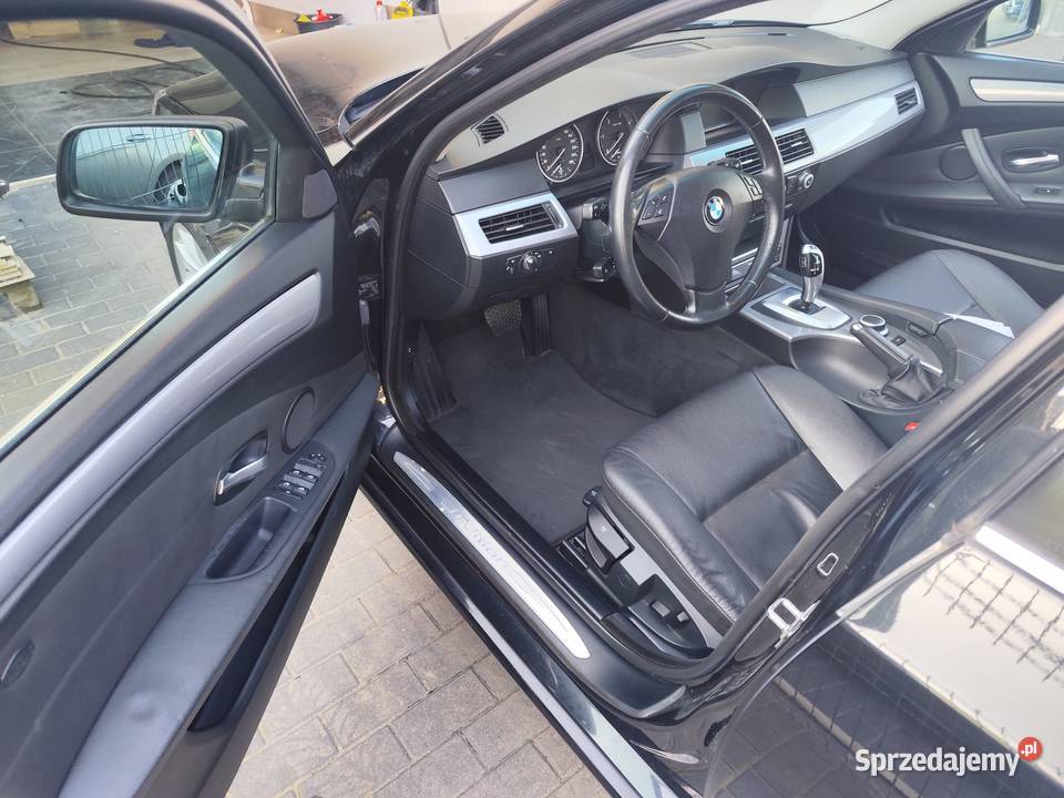 BMW Seria 5 530d SportAut Edition Lifestyle Rok produkcji 2007 Poznań