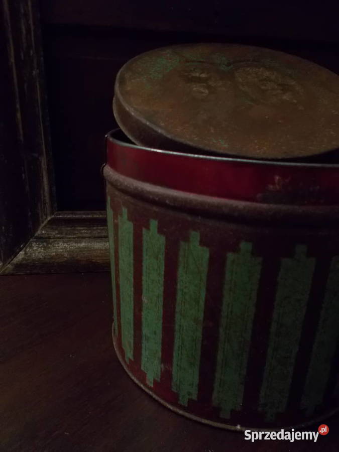 Stara Piękna Angielska Puszka Portrety Pary Pozostałe Szczecin