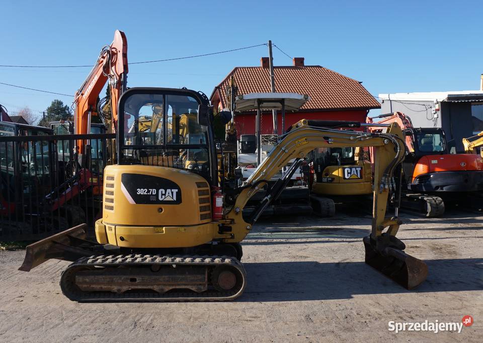 Minikoparka CAT 3027 D 2013 Jeziorko