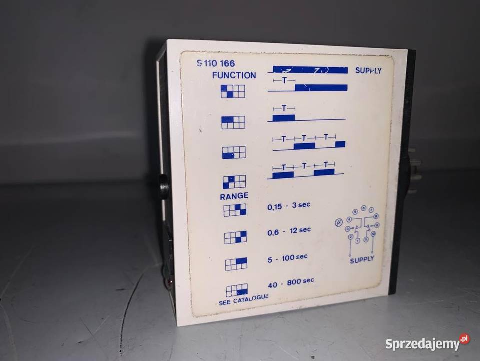 Electromatic SSystem S 110166 230 Przekaźnik Warszawa sprzedam